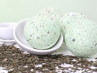 Бурлящие шарики «Зеленый чай» с пеной 130 г