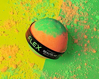 Бурлящие шарики Beautelab Neon Party «Flex» с пеной 130 г