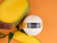 L’C Fresh Time Фруктовая бомбочка для ванны с натуральным соком манго 170 г